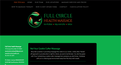 Desktop Screenshot of full-circle-health.com